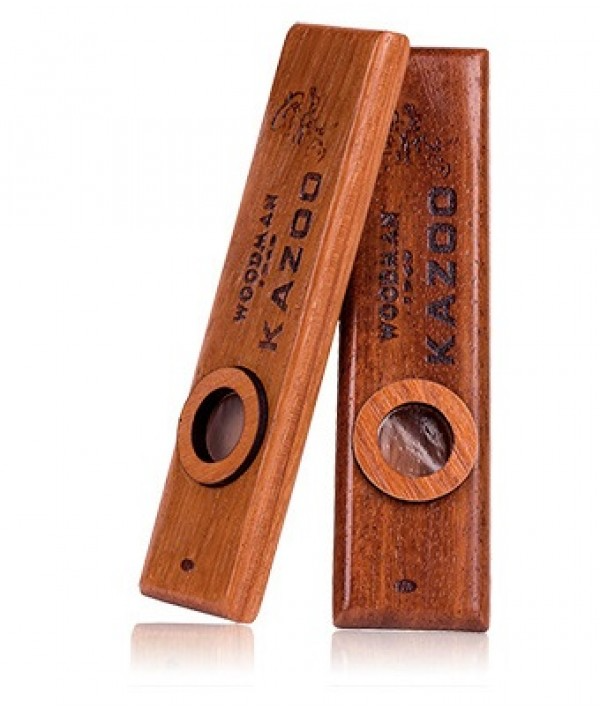 Woodman WOODMAN KAZOO 紅木 卡祖笛 附2片笛膜 — 三峽銅管 / 管樂｜YA! 玩音樂