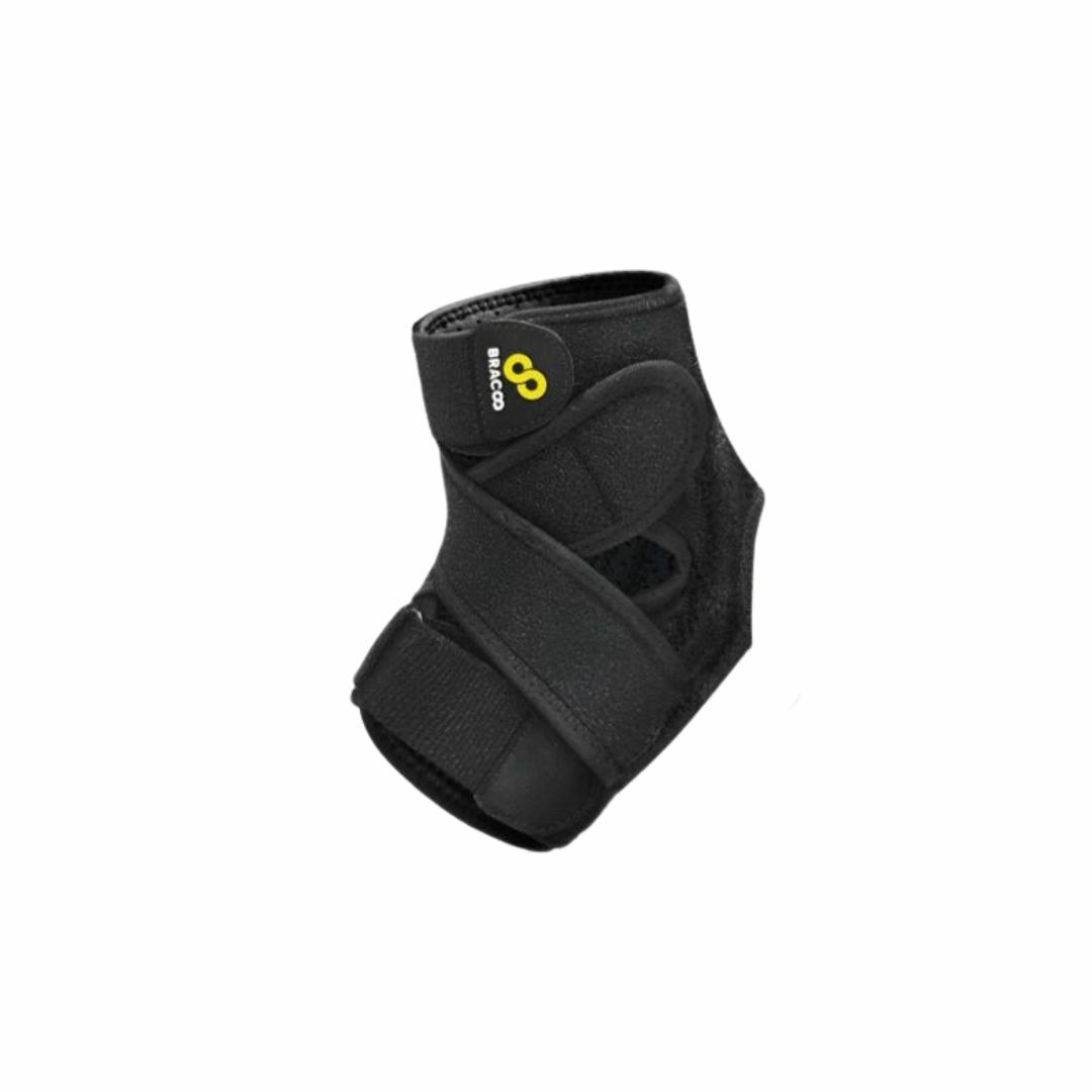 Bracoo - 美國奔酷 FP31 透氣固定加壓扭傷防護運動護腳踝 (細/中)