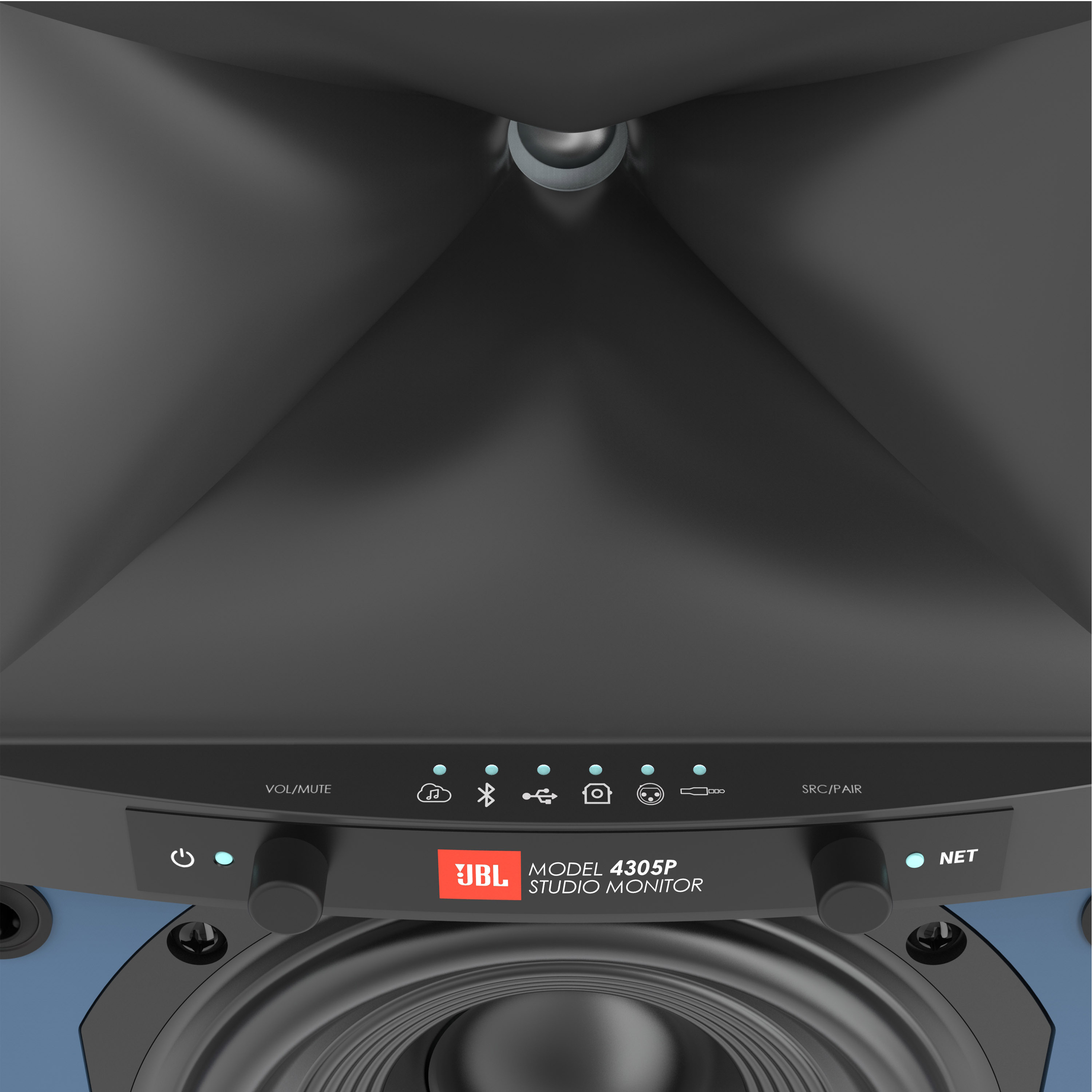 JBL 4305P 有源WiFi 串流監聽喇叭(兩色)