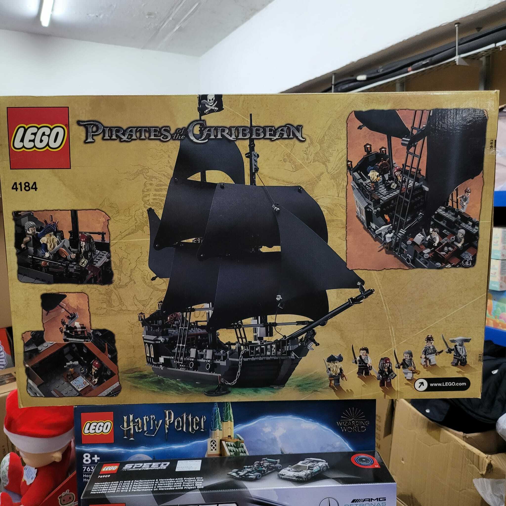 ［絕版罕有品］Lego 4184 加勒比海盜Pirates of the Caribbean 魔盜王Black Pearl 黑珍珠