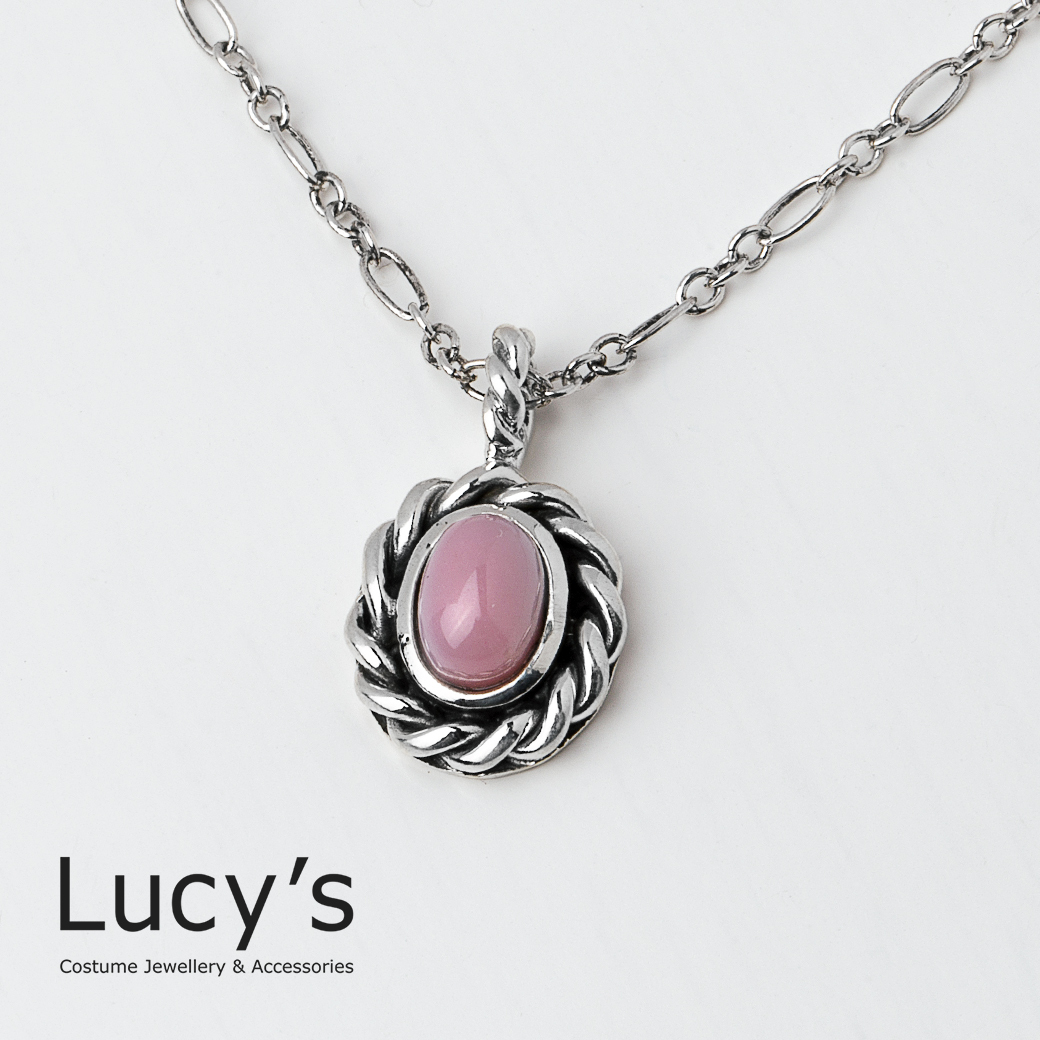 925純銀 珠母貝 項鍊 (101073)