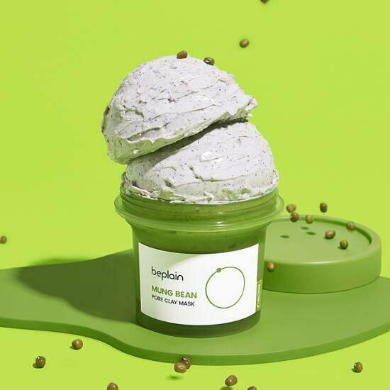 《現貨》BE PLAIN Mung Bean Pore Clay Mask 120ml