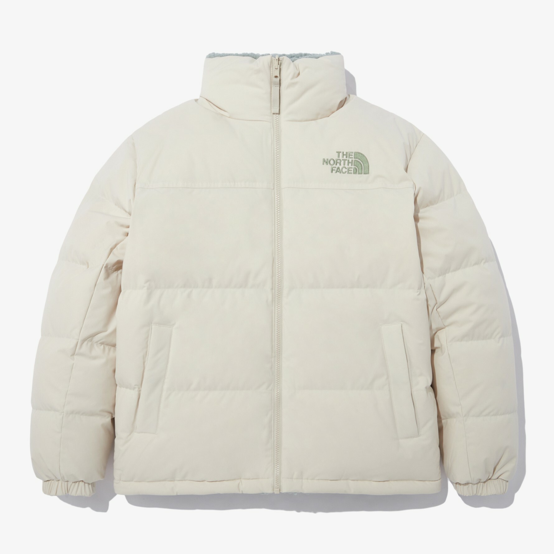 THE NORTH FACE BE BETTER DOWN 雙面穿 絨毛 外套 藍白  NJ1DN77D