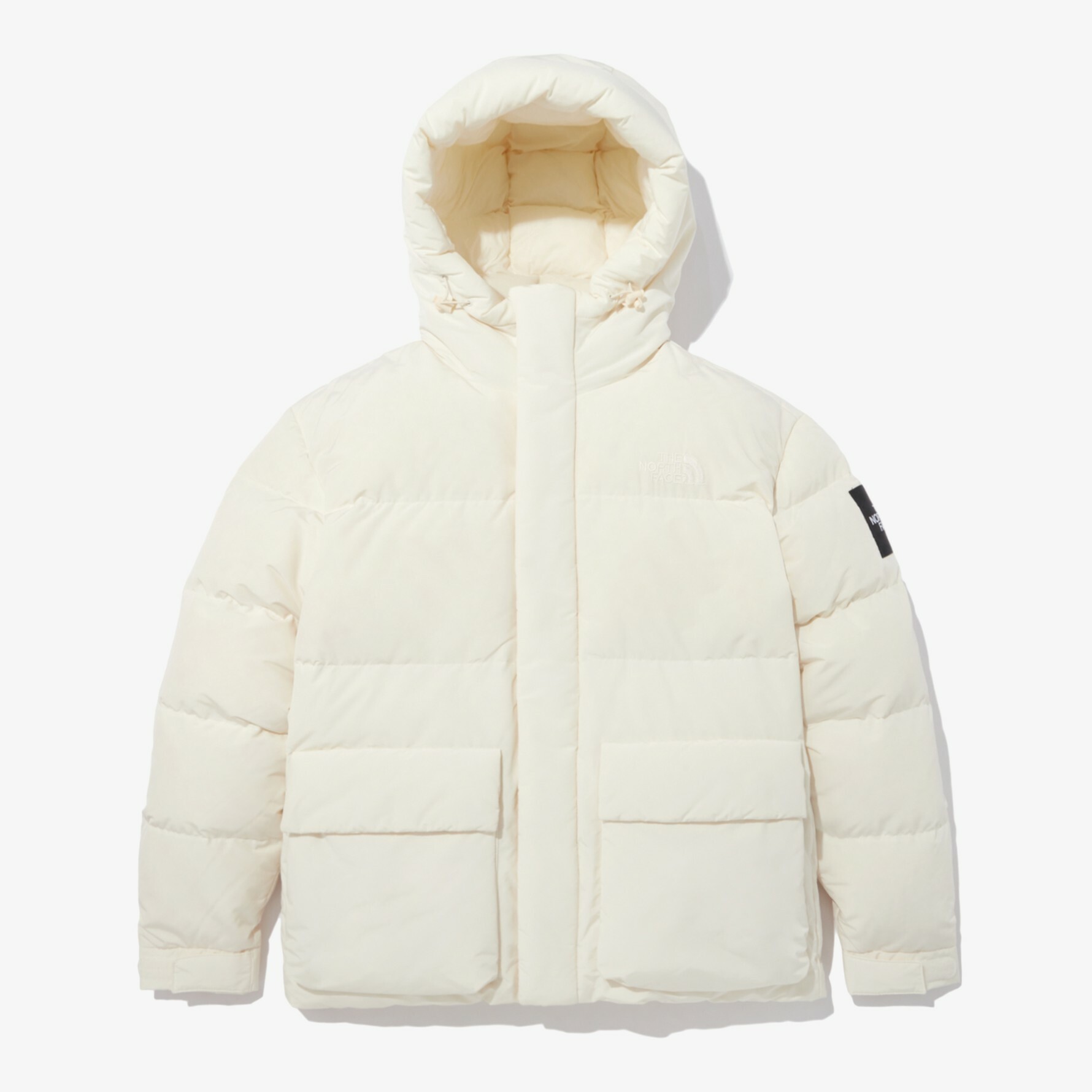 THE NORTH FACE 白標 NEW SIERRA 連帽 羽絨 外套 白 NJ1DN58L