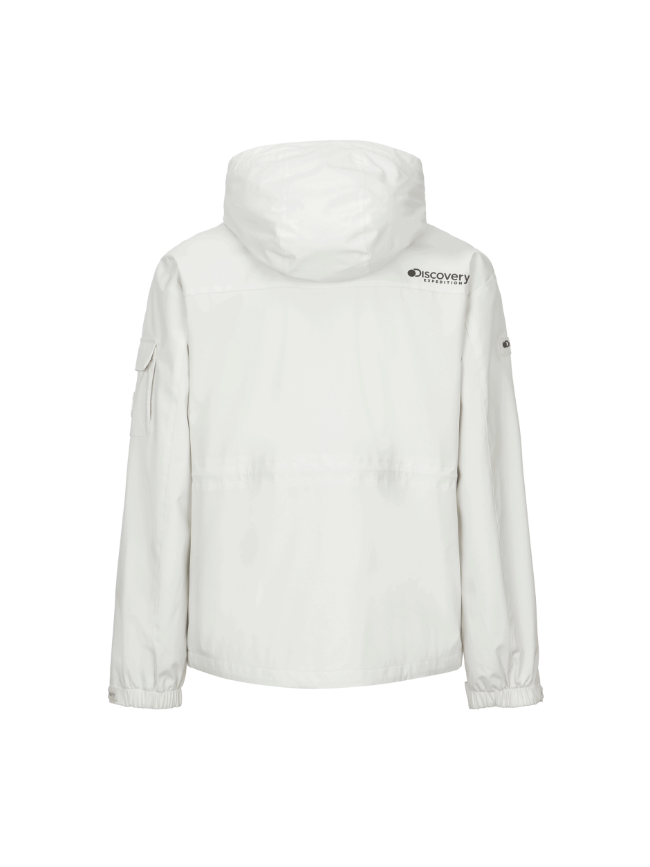 Discovery James Cook 外套 夾克 防風 白色 男
