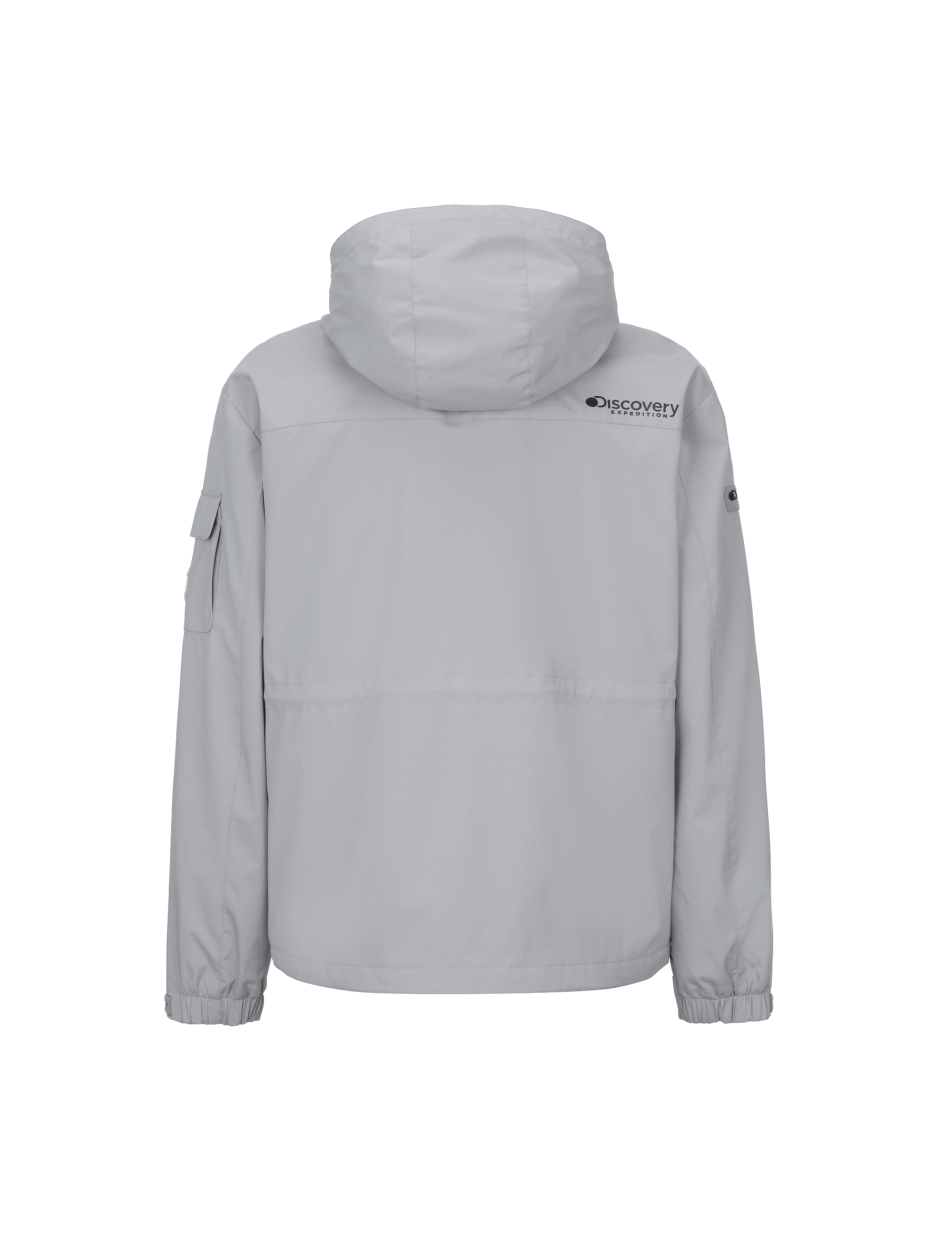 Discovery James Cook 外套 夾克 防風 灰色 男