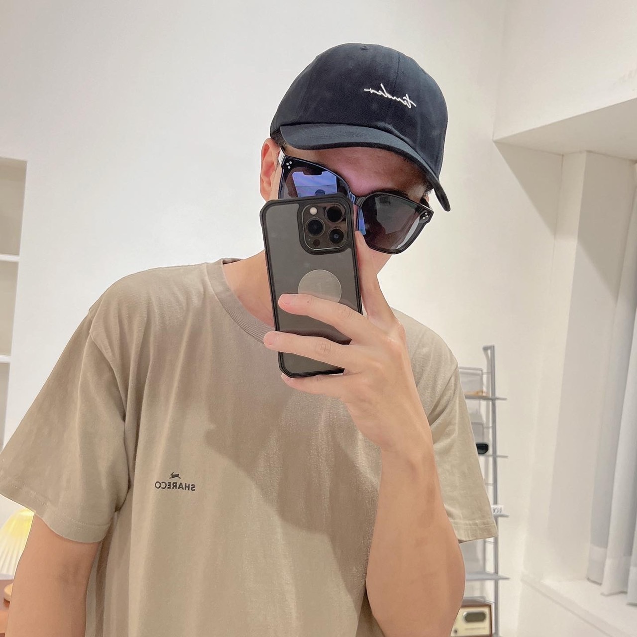 Tem字母草寫老帽/二色