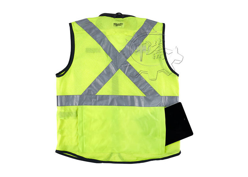 ＊中崙五金【附發票】美沃奇 高性能工程反光背心 (ANSI/CSA) (黃) 48-73-5081 48-73-5082