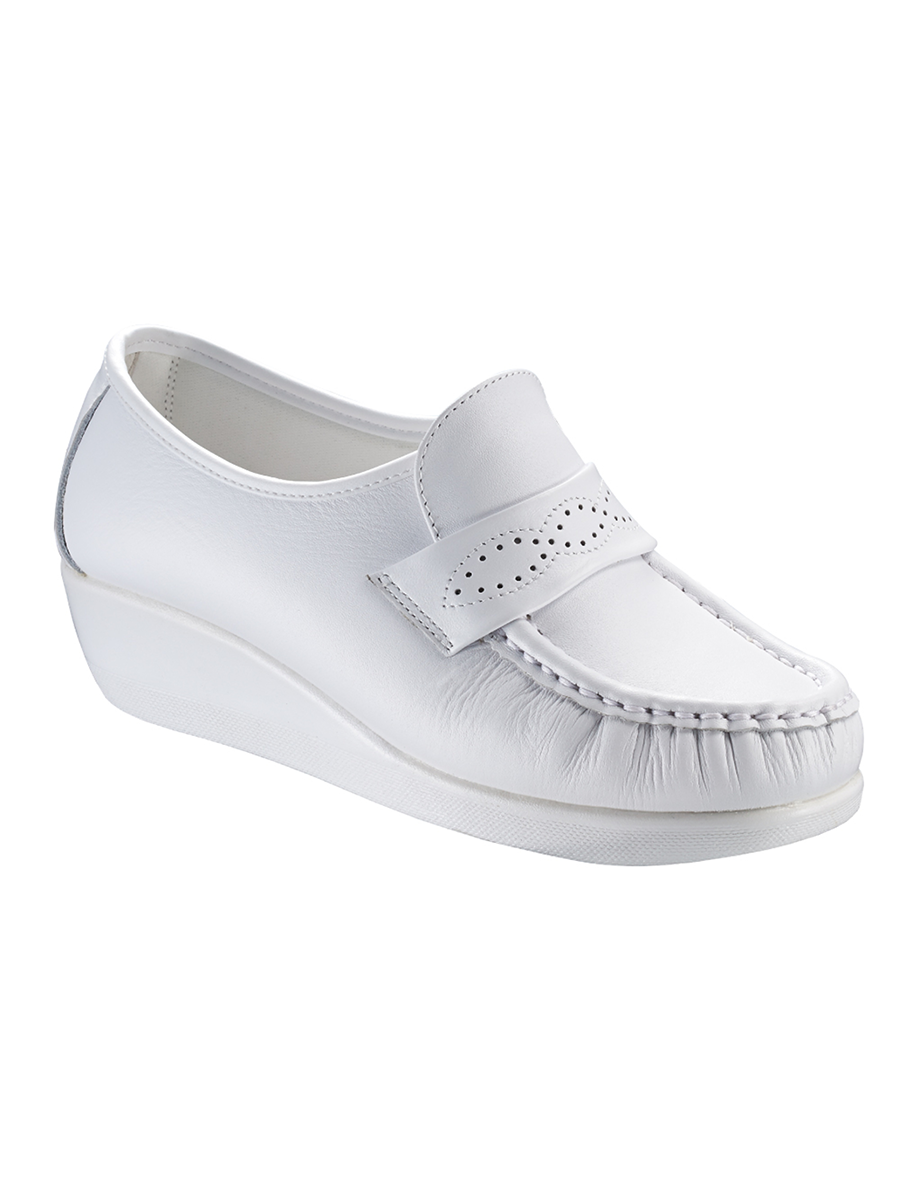 【 S902-W0 】女護理師鞋-S經典系列-純粹白