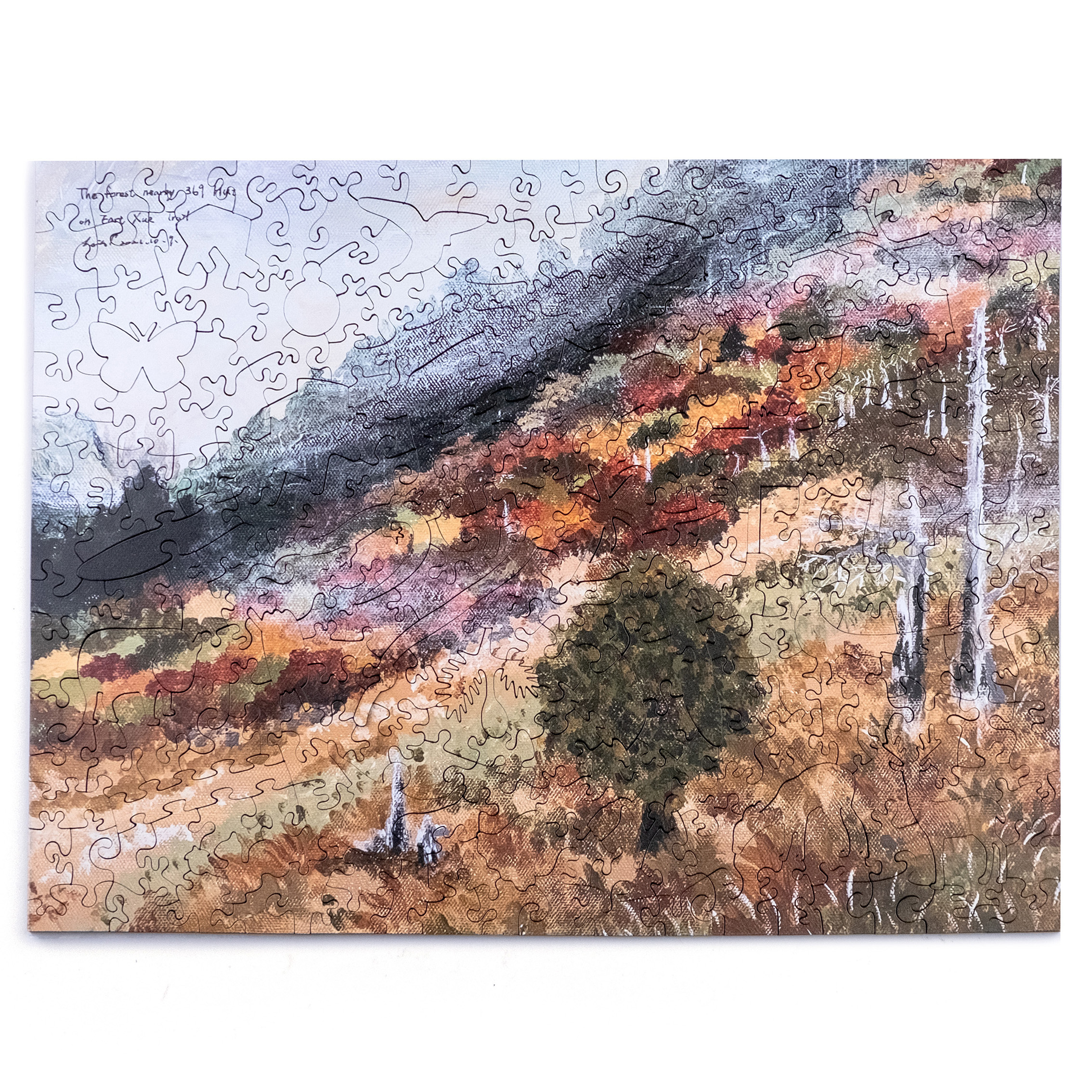 一年高山-Oct. 三六九山莊旁