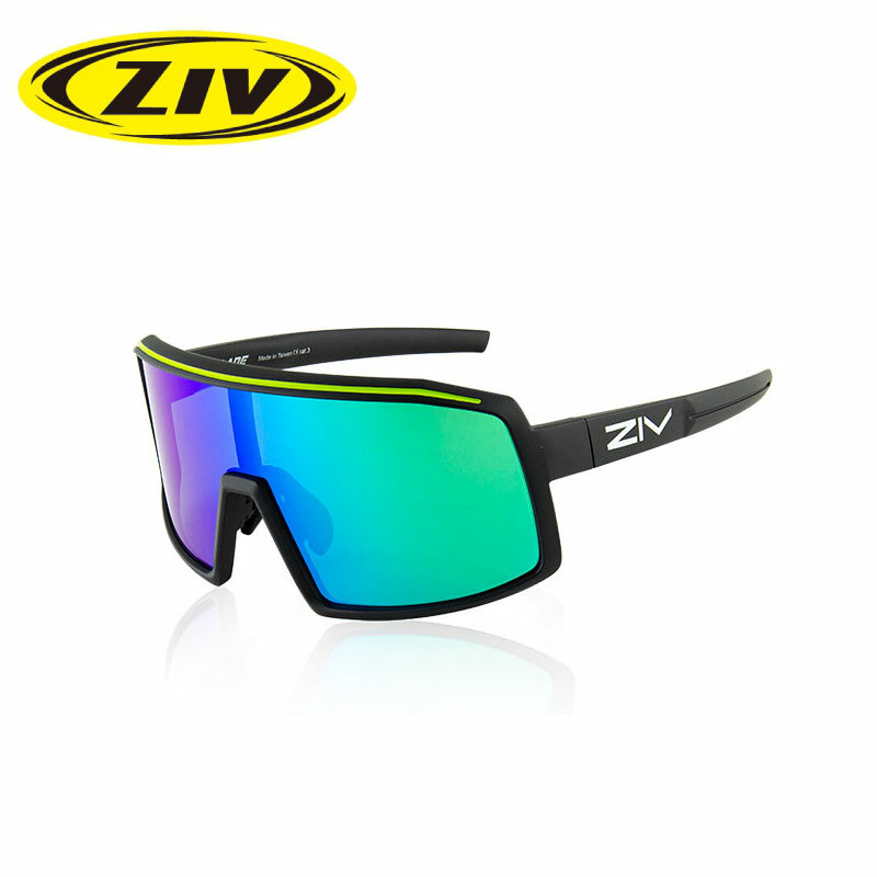 ZIV S116023 BLADE太陽眼鏡 霧黑/綠 超輕/超彈力/防撞/抗UV 42ZB116023