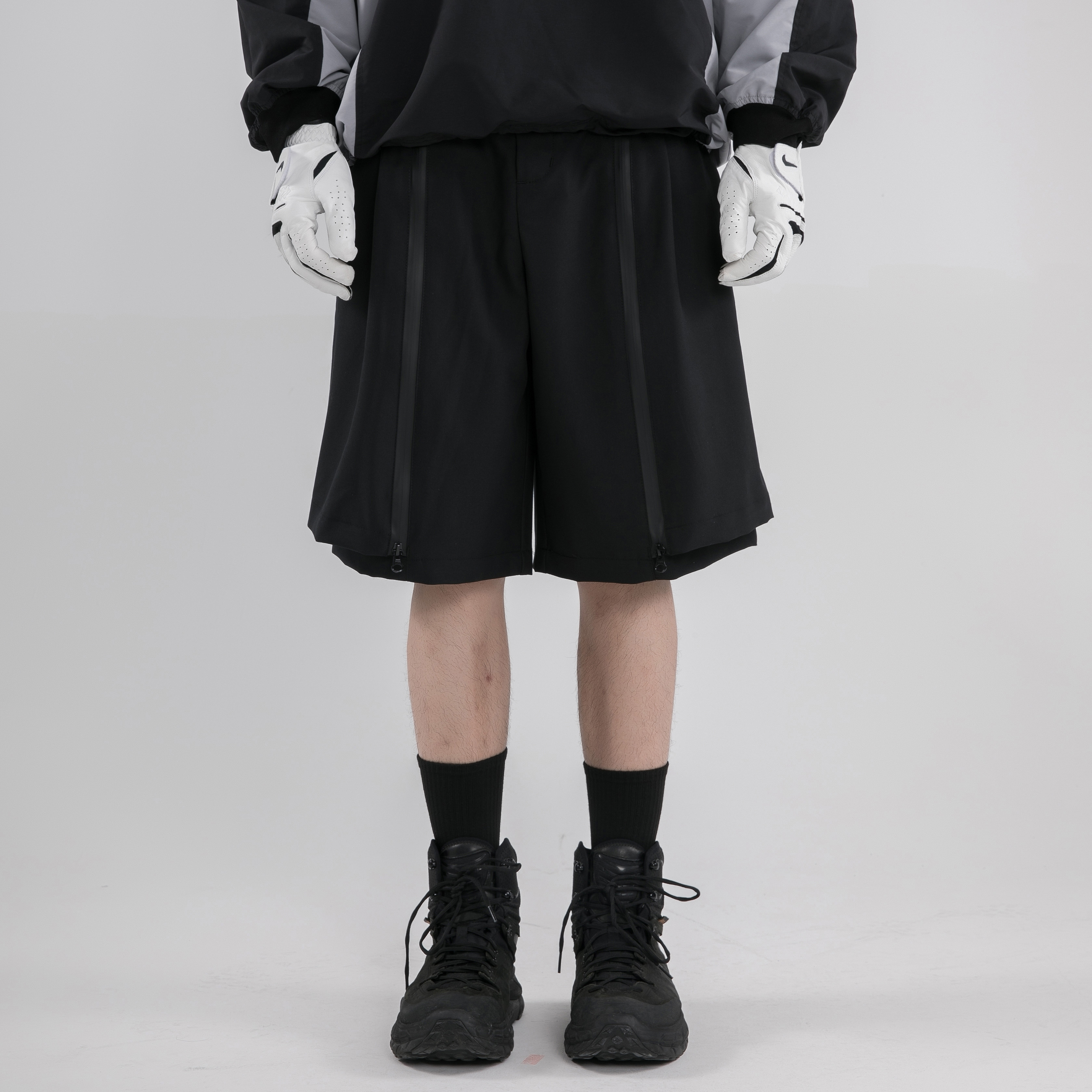 PUPILtravel 22SE 機能重工工裝拉鍊短褲