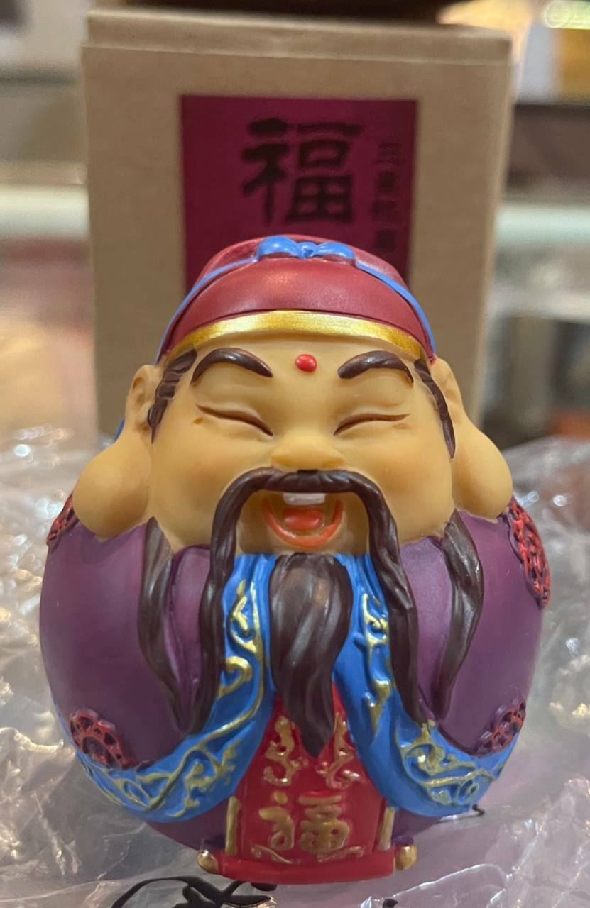 [S] FU LU SHOU WITH RED HAT, G53387A (SZZ71)