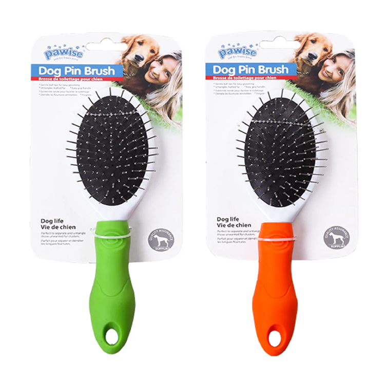 Pawise丨圓形針頭刷（綠色/橙色）(NO.11463)