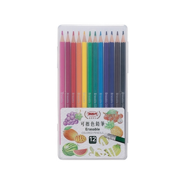 【LIBERTY 利百代】可擦色鉛筆12色