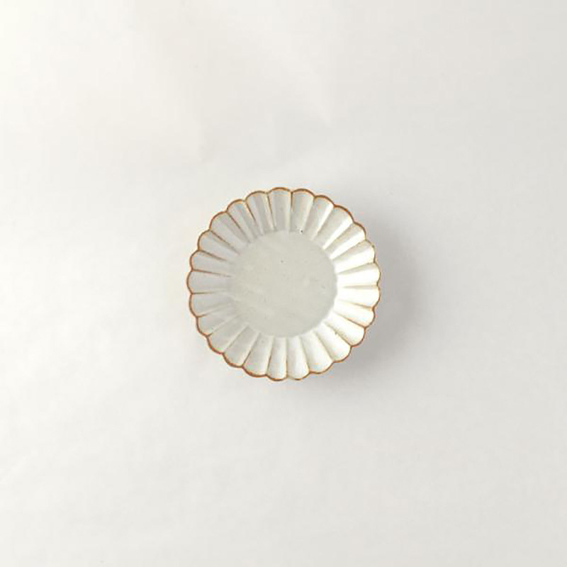 Barbarie Round 11cm Plate White | studio m'