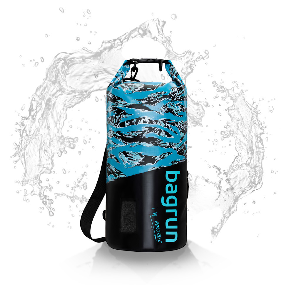 Bagrun 虎斑迷彩防水包10L