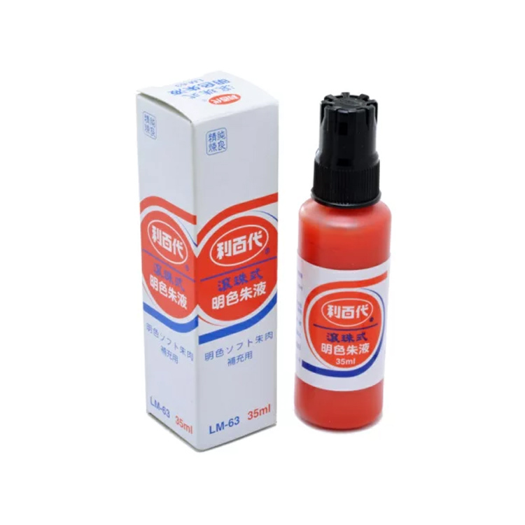 【利百代】LM-63 滾珠式明色朱液