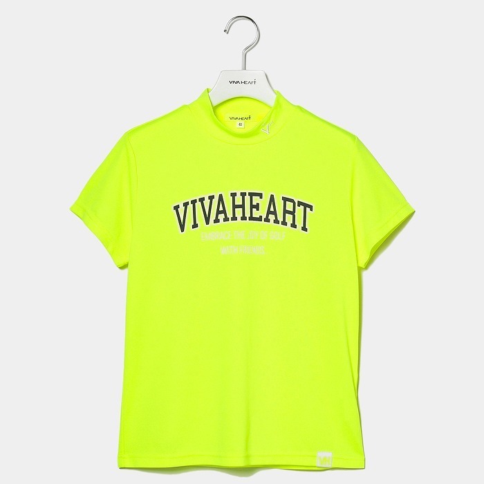 女士 彈力小高領短袖T恤