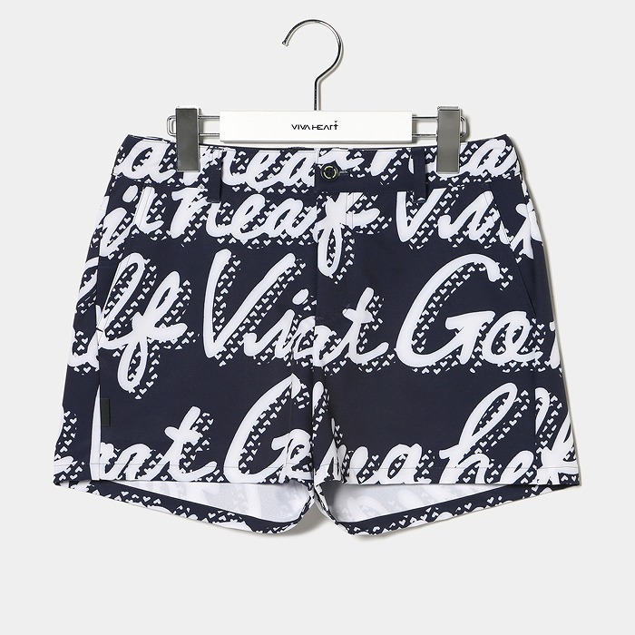 女士 字母印花短褲