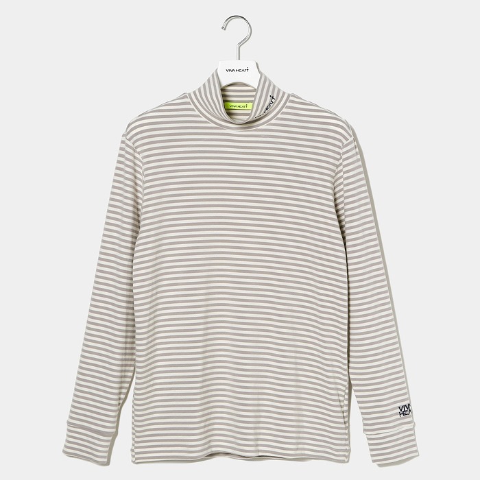 男士 保暖小高領長袖內搭衣