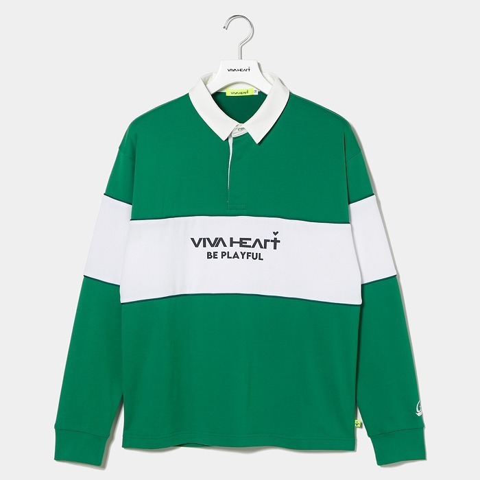 男士 DELTA 條紋長袖POLO衫