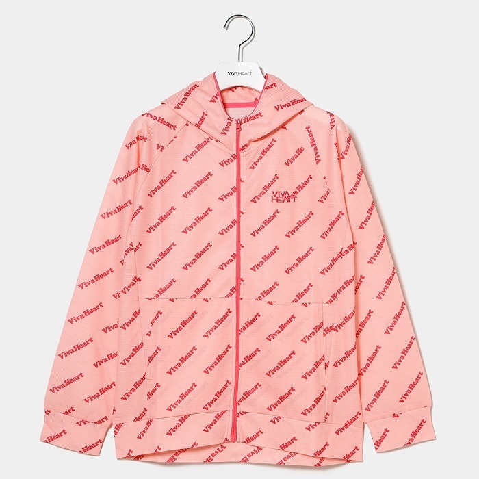 女士 品牌印花連帽外套