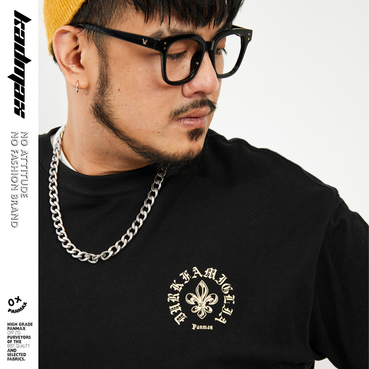 KADMAX大尺碼-潮牌短袖T恤〈BSTS0825〉