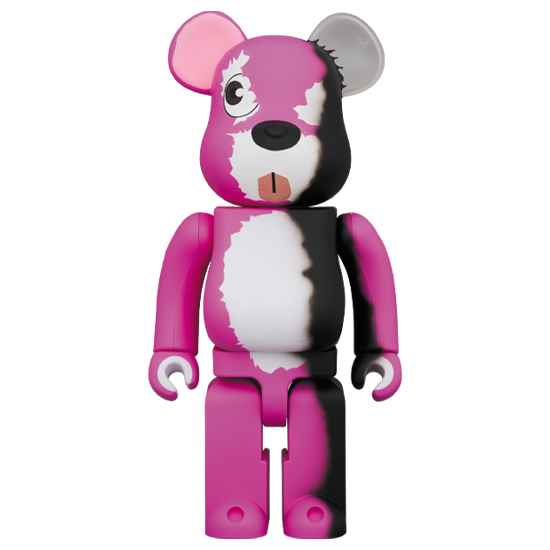 【 BE@RBRICK | 1000% 絕命毒師粉紅熊 】