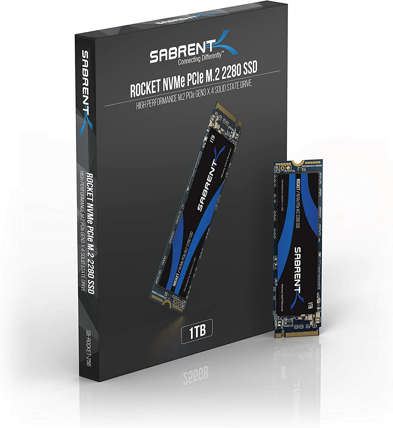 Sabrent ROCKET PCIe Gen 3.0 x4, NVMe M.2 SSD (256GB )