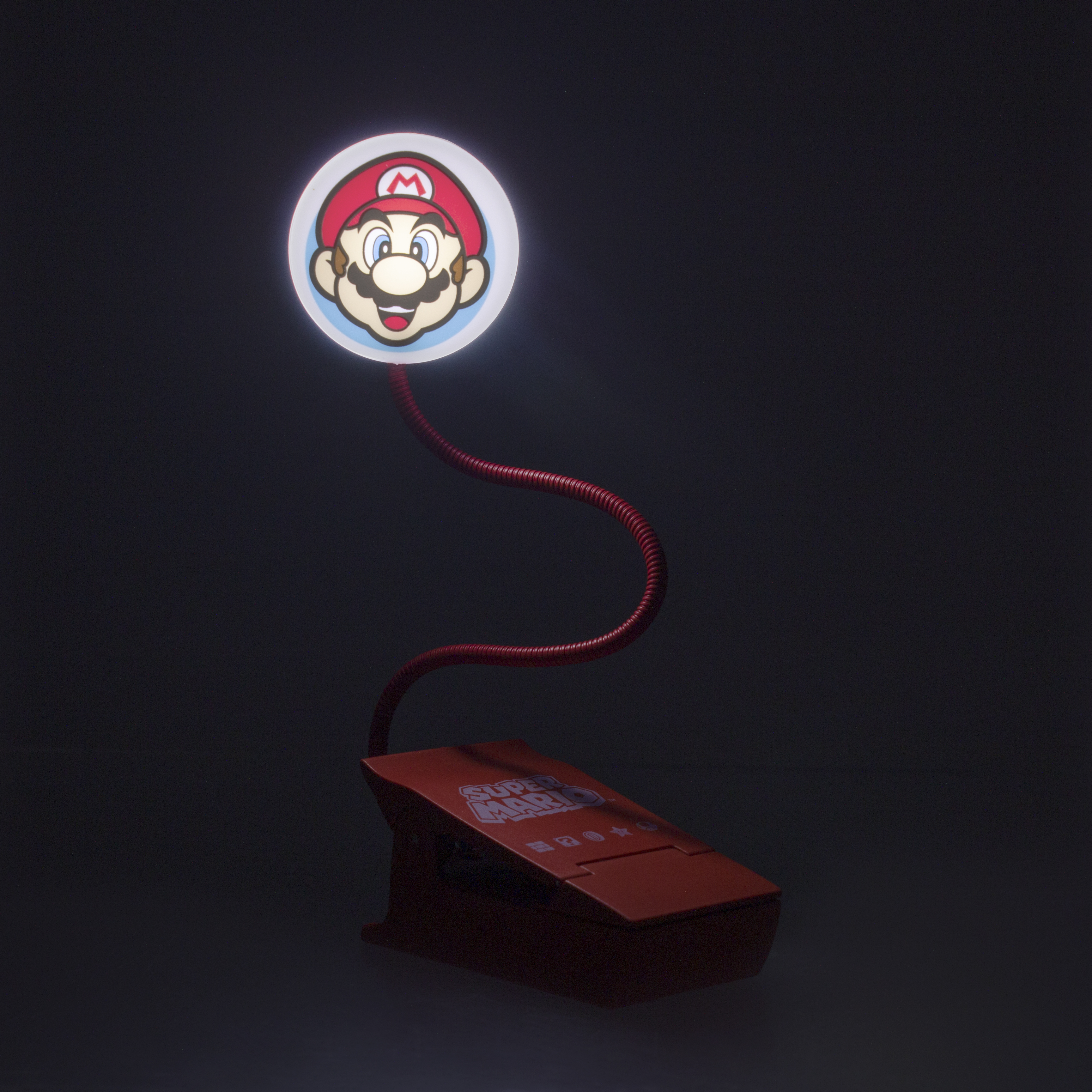 官方授權任天堂瑪利歐多角度書夾閱讀燈 枱燈