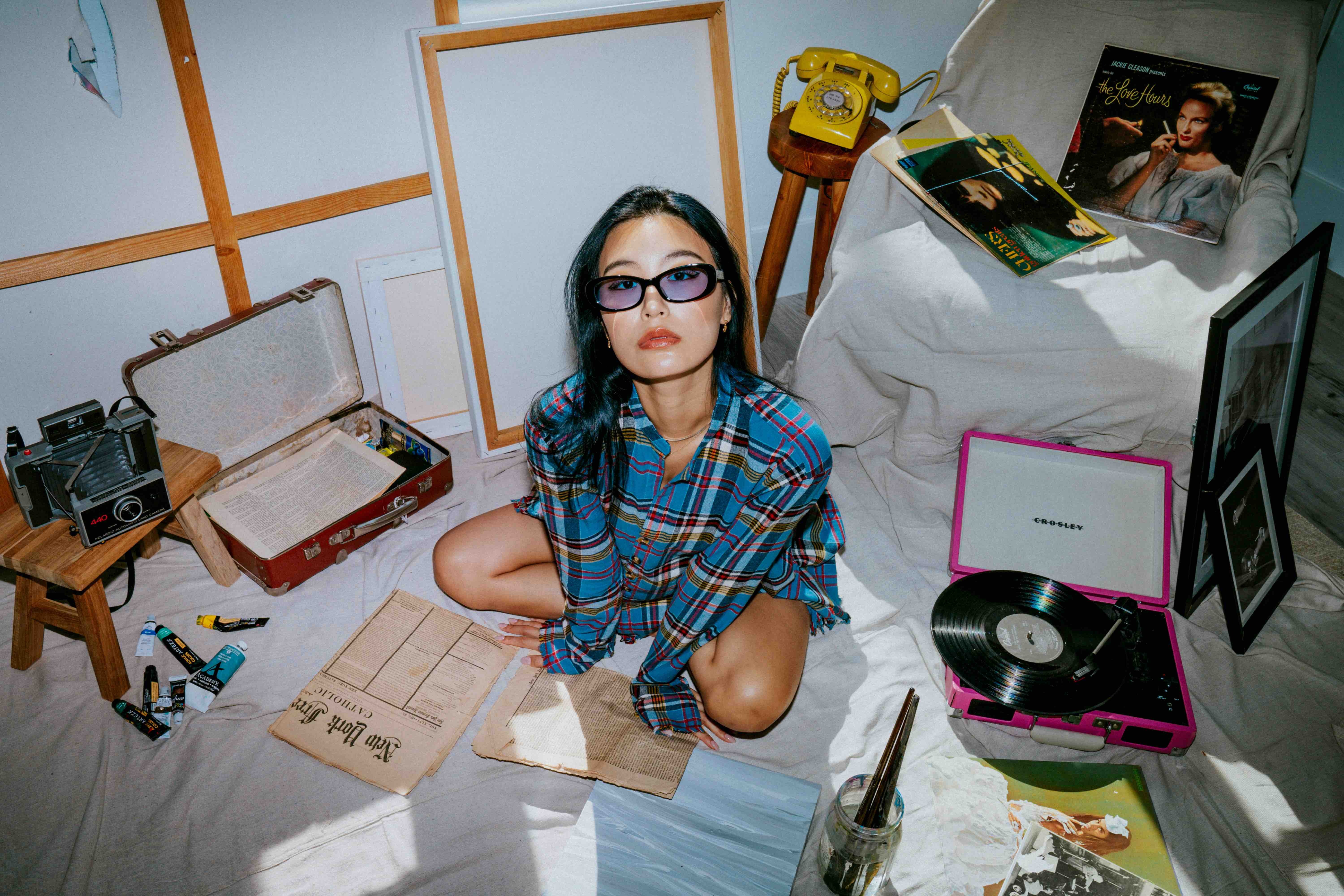 Aura Milla x KlassiC.聯名墨鏡服飾