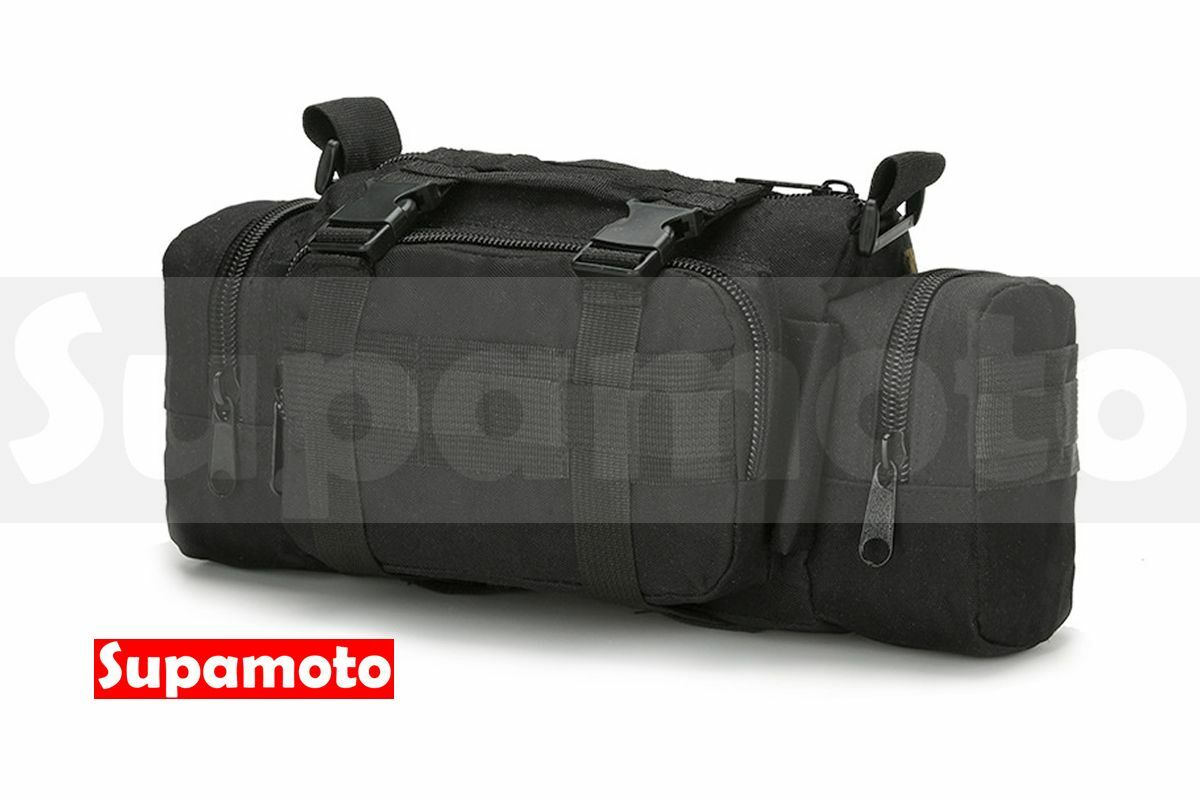 -Supamoto- 戰術 腰包 LB9 胸包 圓筒包 黑色 卡其 登山 相機 單眼 跨包 多功能 重機 街車
