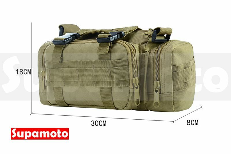 -Supamoto- 戰術 腰包 LB9 胸包 圓筒包 黑色 卡其 登山 相機 單眼 跨包 多功能 重機 街車