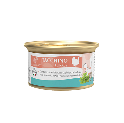 意大利 Marpet Equilibria均衡系列 貓濕糧 85g - 火雞【原箱24 罐】