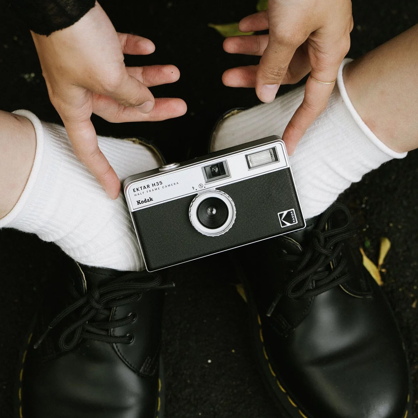 柯達 Kodak EKTAR H35 半格底片相機黑色