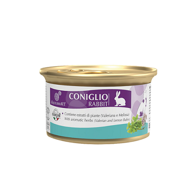 意大利 Marpet Equilibria均衡系列 貓濕糧 85g - 兔肉【原箱24 罐】