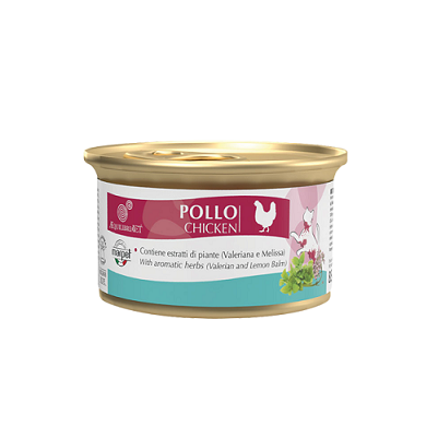 意大利 Marpet Equilibria均衡系列 貓濕糧 85g - 雞肉【原箱24 罐】