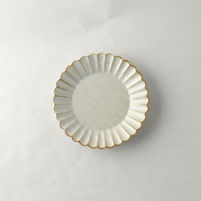 Barbarie Round 15cm Plate White | studio m'