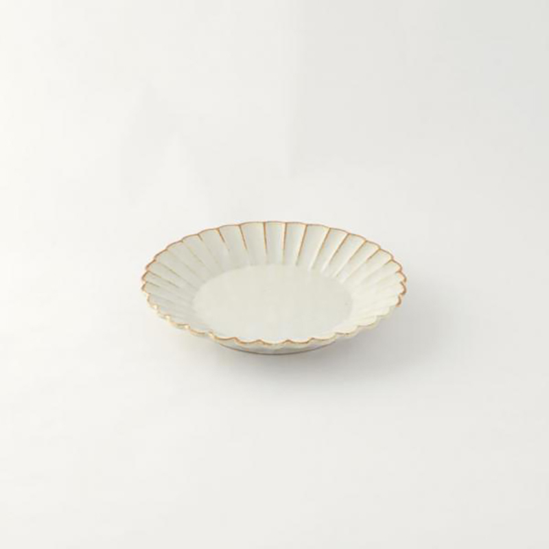 Barbarie Round 15cm Plate White | studio m'