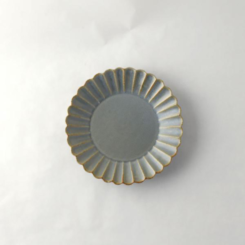 Barbarie Round 15cm Plate Grey | studio m'