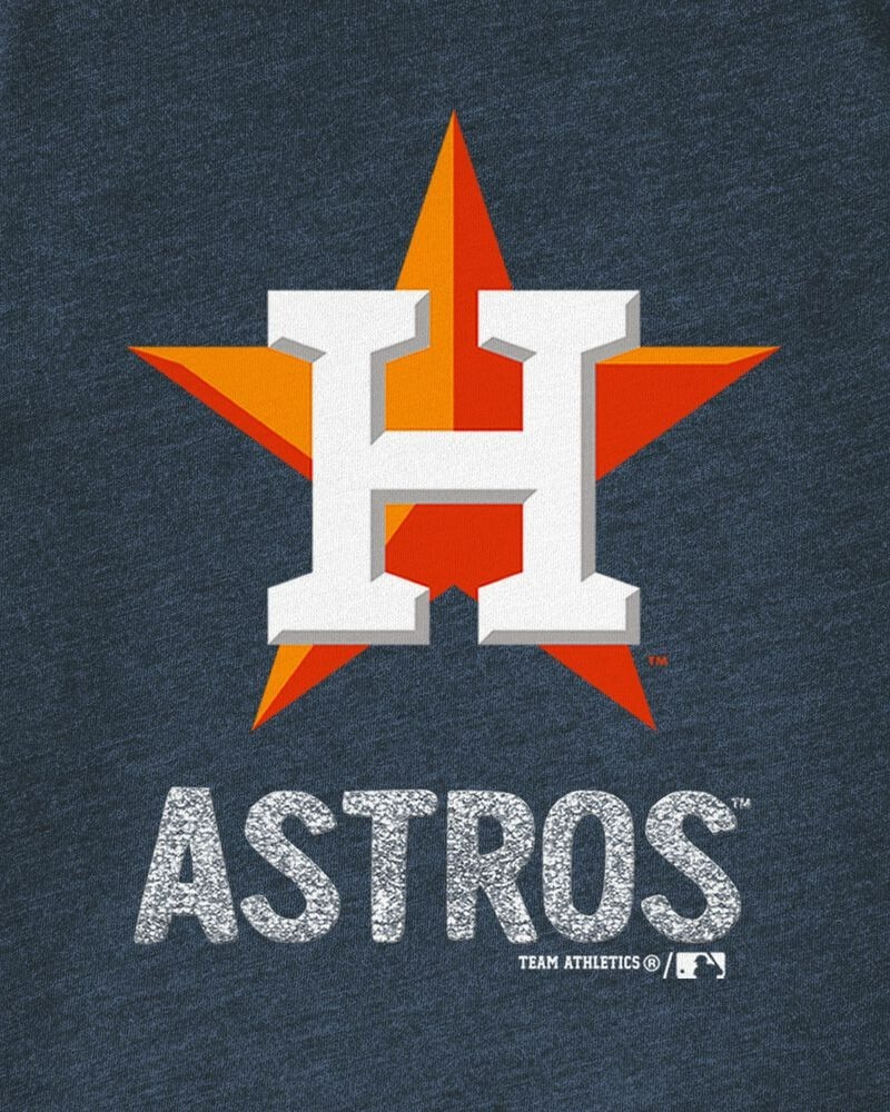 【預購】美國Carter's MLB聯名上衣 - 休士頓太空人 (Glitter)
