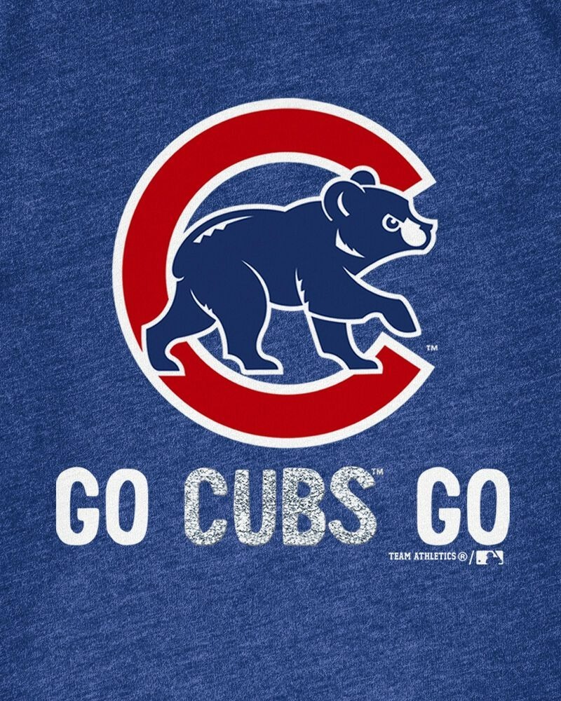 【預購】美國Carter's MLB聯名上衣 - 芝加哥小熊 (Glitter)