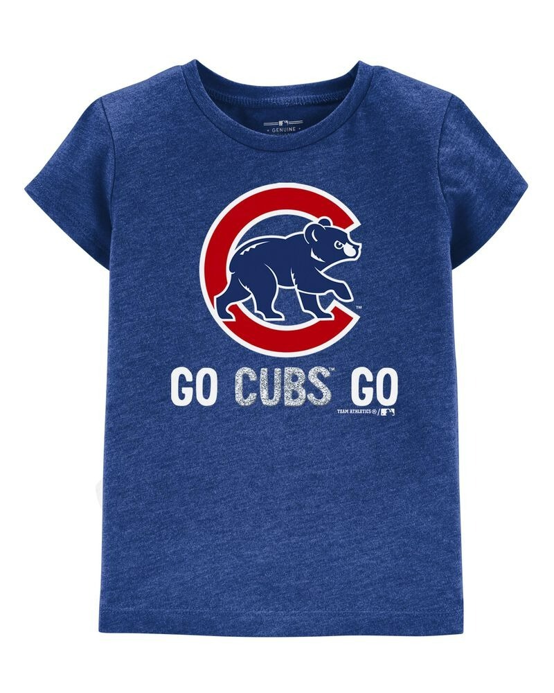 【預購】美國Carter's MLB聯名上衣 - 芝加哥小熊 (Glitter)