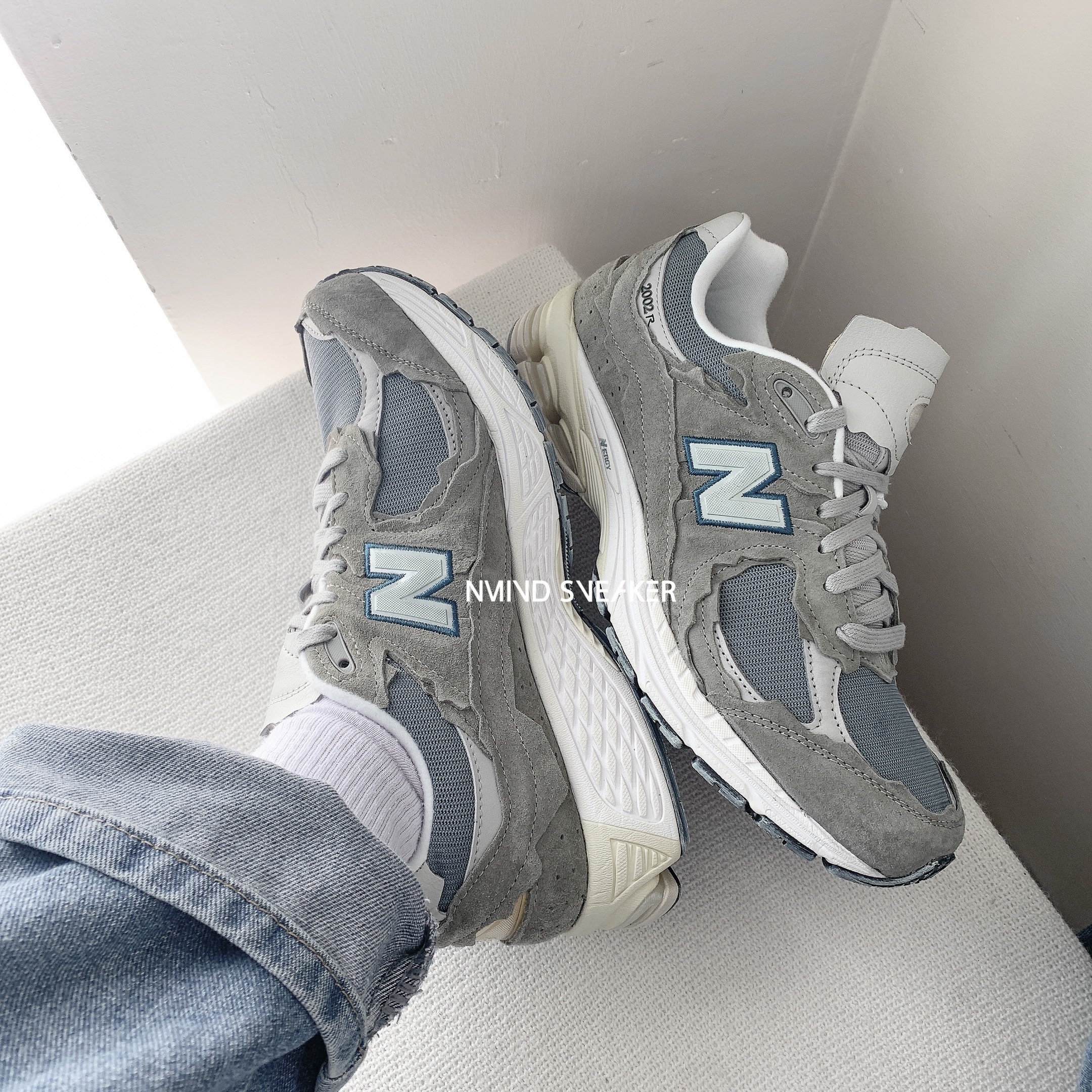 New Balance 2002R Protection Pack 破壞復古淺灰綠