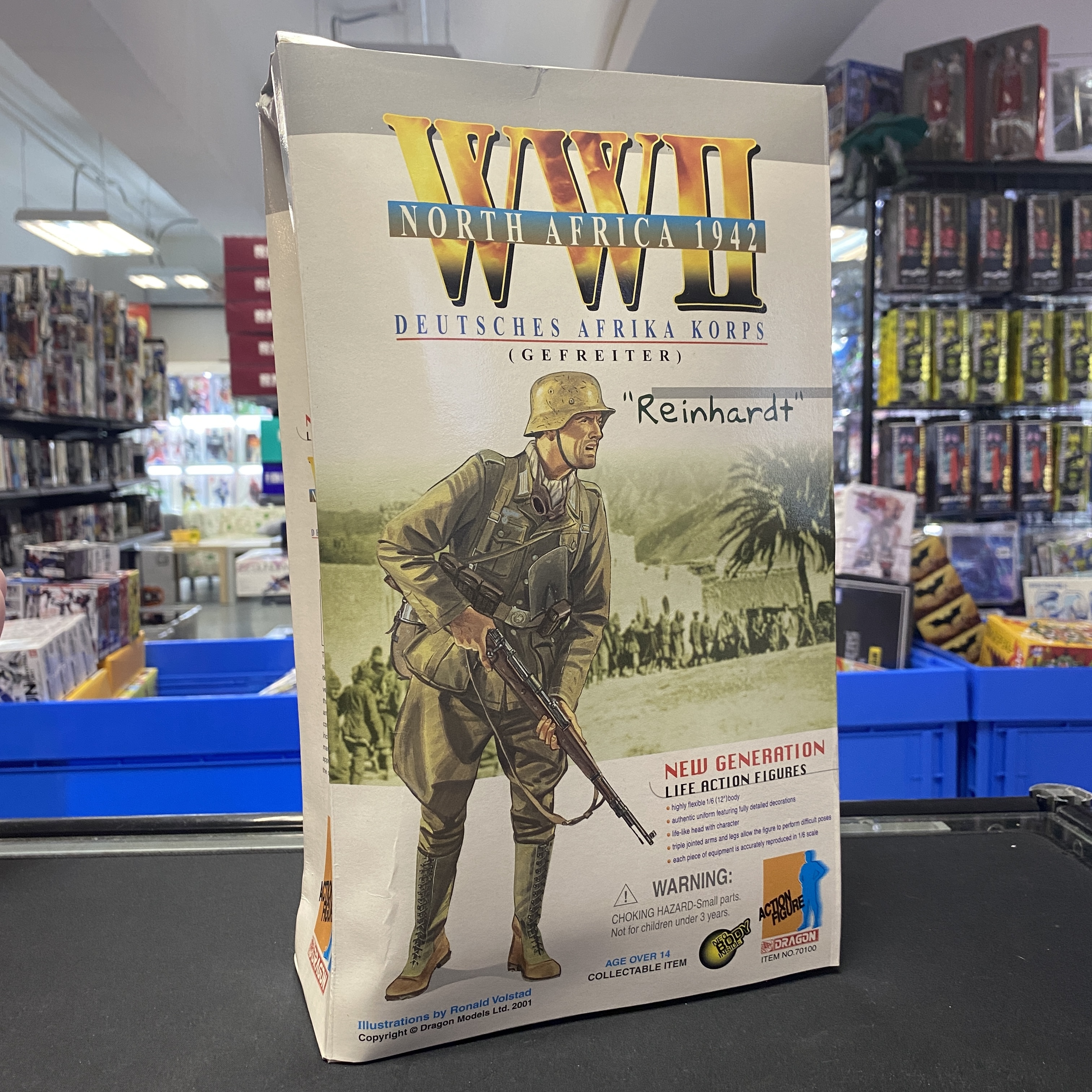 威龍 Dragon Action Figure 70100 WWII North Africa 1942 DEUTSCHES AFRIKA KORPS (GEFEITER) Reinhardt
