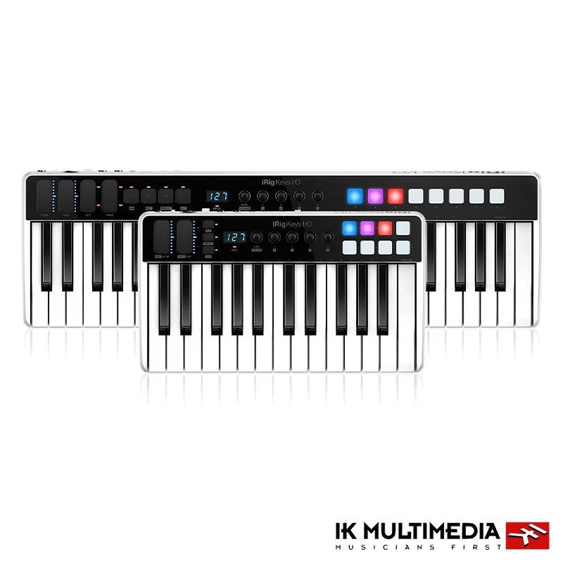 IK Multimedia iRig Keys I/O MIDI 控制器與錄音介面 二合一