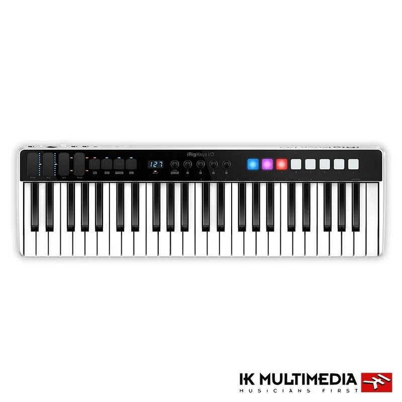 IK Multimedia iRig Keys I/O MIDI 控制器與錄音介面 二合一