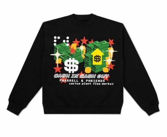 PHARRELL cactus plant flea market CASH IN CASH OUT CPFM 大學T 菲董 聯名 現貨