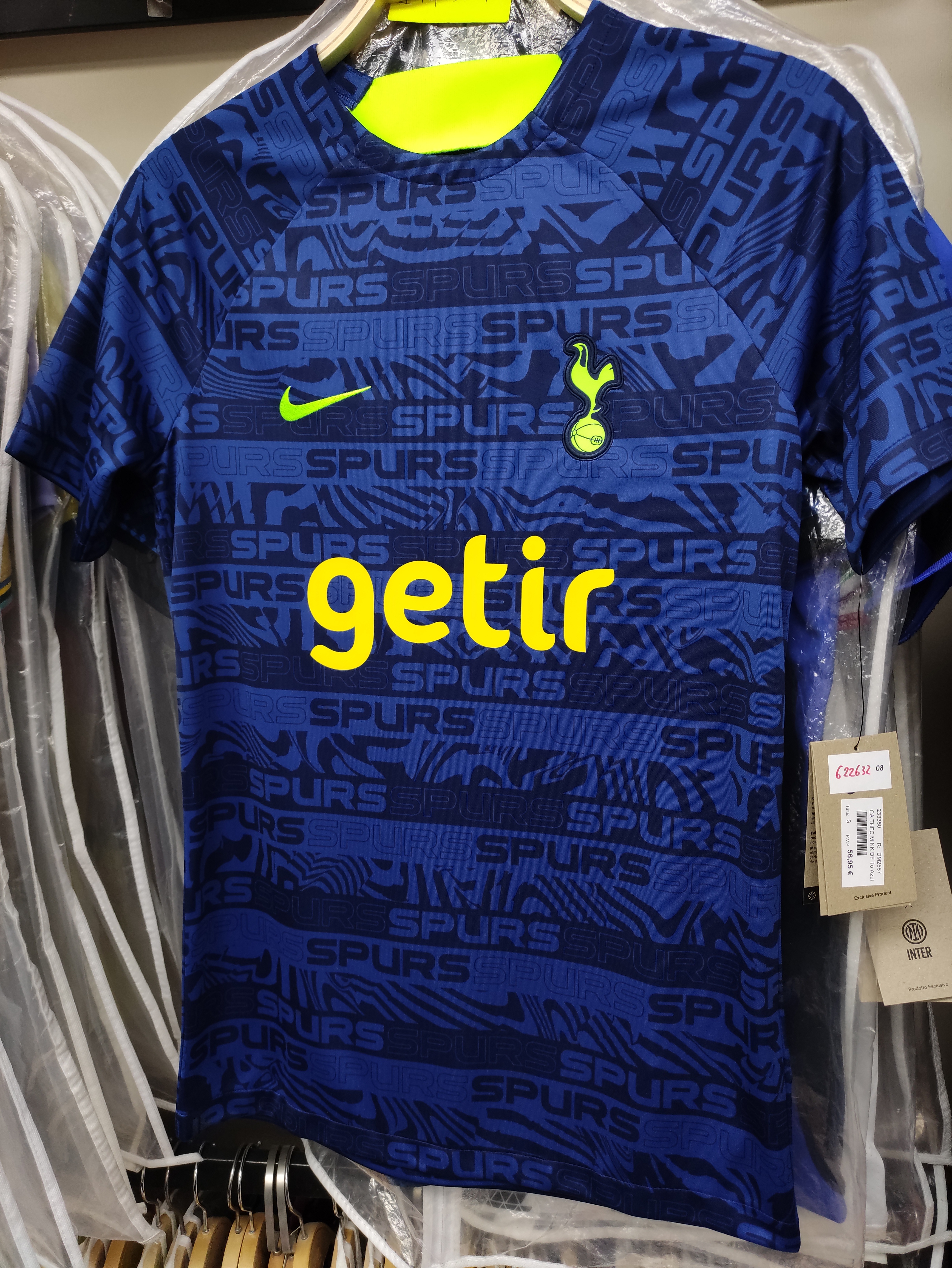 22-23熱刺Pre Match球衣